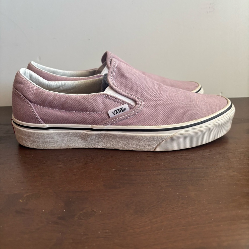 Vans Classic Slip on Sneakers Shoes purple lilac women’s 7.5 men’s 6